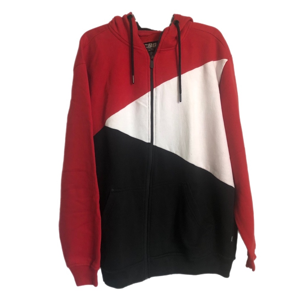 CSG Men’s ZipUp Hoodie. XL.